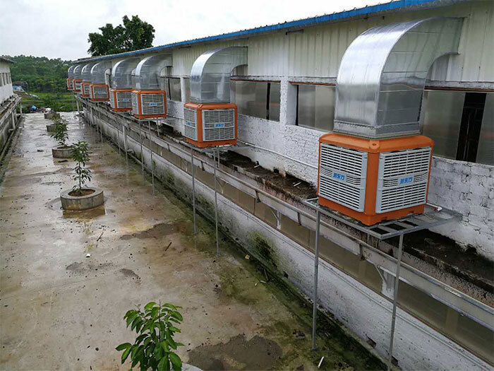 潤東方環保空調降溫案例
