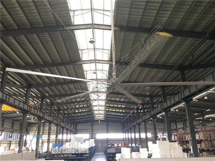 工業大吊扇安裝案例 工業大吊扇安裝案例