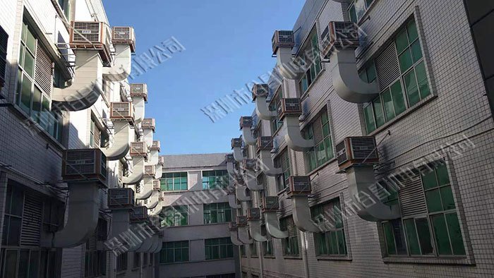 工業(yè)廠房降溫案例
